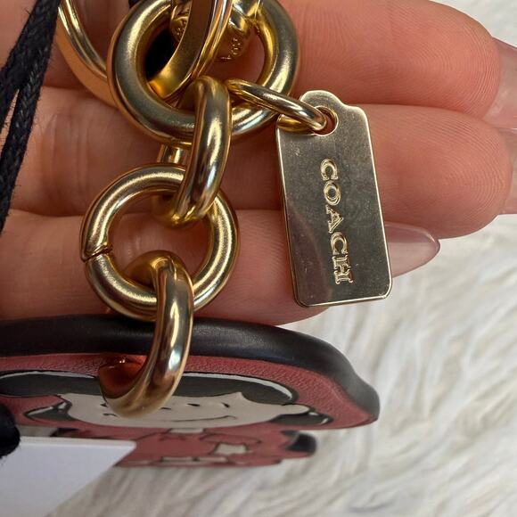 NWT COACH X Peanuts Lucy Bag Charm - Picture 3 of 4